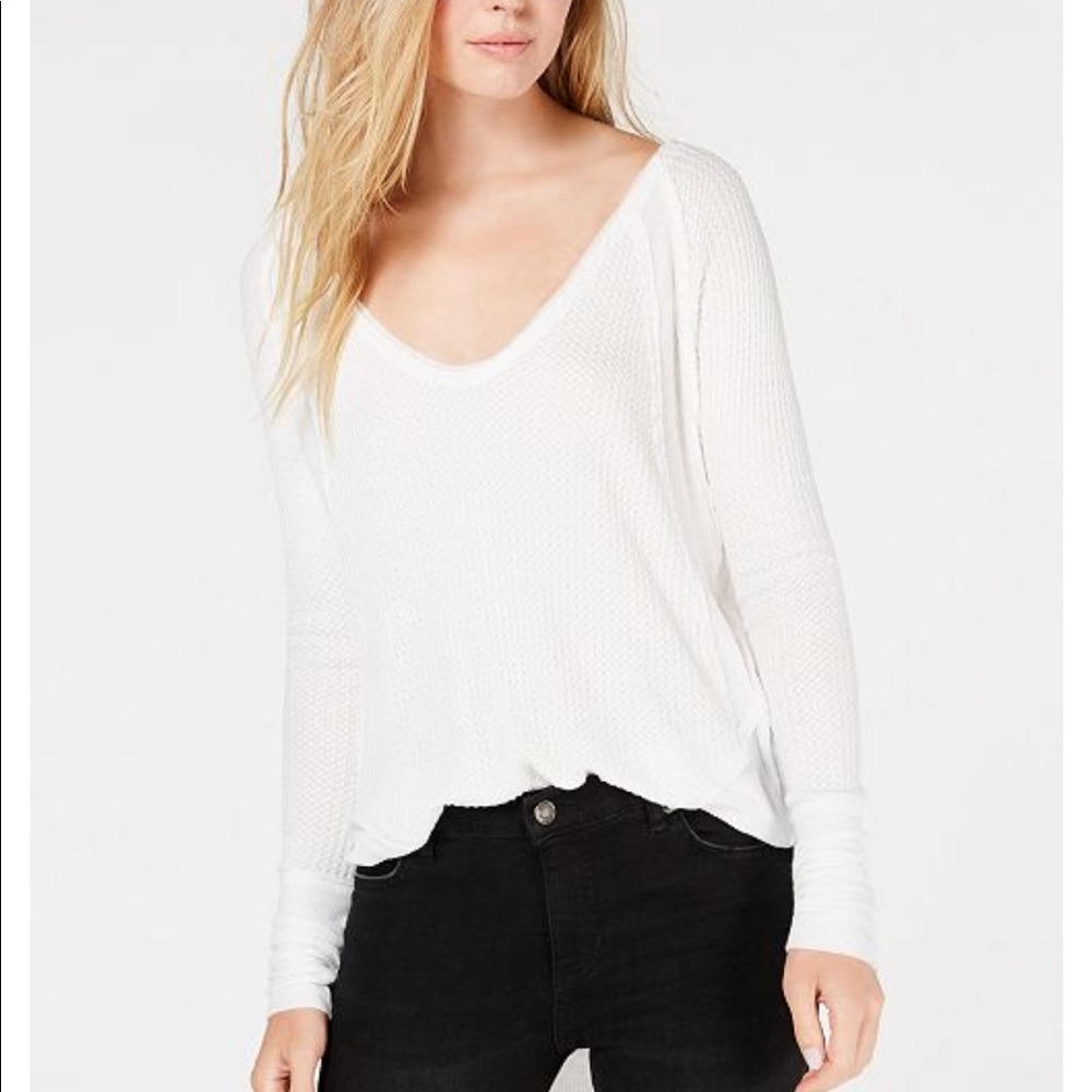 Catalina long sleeve thermal free people top